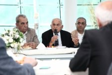 Отмечен юбилей видного исполнителя мугама, народного артиста Азербайджана Агасалима Абдуллаева (ФОТО)