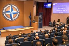 Азербайджанский военнослужащий успешно окончил курс регионального сотрудничества НАТО (ФОТО)