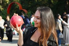 В Гёйчае прошел XVI Фестиваль граната – красочный праздник и символ Азербайджана (ФОТО)