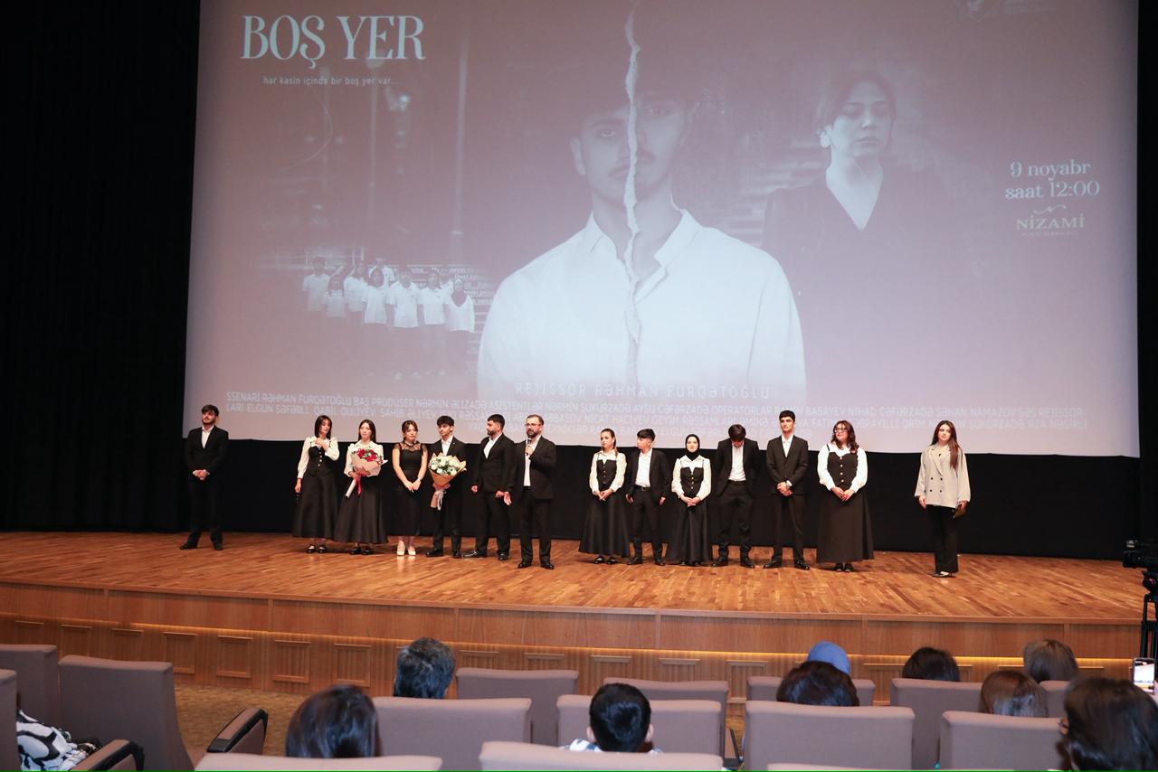 Состоялась премьера первого в Азербайджане полнометражного художественного фильма, полностью созданного студентами (ФОТО)