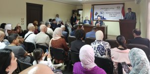 В Каире состоялось мероприятие по случаю Дня Победы и Дня Государственного флага Азербайджана (ФОТО)