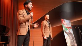 В Баку состоялся вечер патриотической песни, посвященный Дню Конституции и Дню Победы (ФОТО)