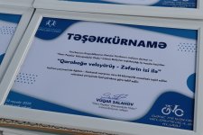 В Ханкенди проведен финальный этап велопробега «По следам Победы» (ФОТО)