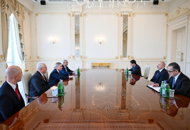 Президент Ильхам Алиев принял делегацию Церкви Иисуса Христа Святых последних дней (ФОТО/ВИДЕО)