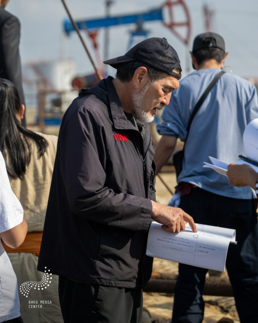 При поддержке Баку Медиа Центра в Азербайджане успешно завершены съемки сериала VIVANT (ФОТО)