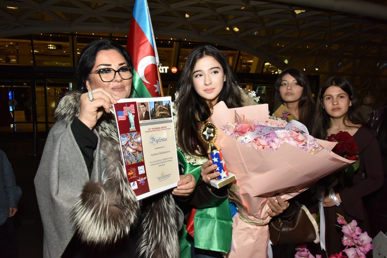 Воспитанники Айбениз Гашимовой стали победителями Florida Keys на сцене Карнеги-холл (ВИДЕО, ФОТО)