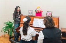 Вице-президент Фонда Гейдара Алиева Лейла Алиева посетила семью шехидов в Мингячевире, ознакомилась с рядом социальных учреждений (ФОТО)