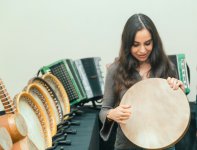 Вице-президент Фонда Гейдара Алиева Лейла Алиева посетила семью шехидов в Мингячевире, ознакомилась с рядом социальных учреждений (ФОТО)