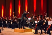 Вице-президент Фонда Гейдара Алиева Лейла Алиева присутствовала на концерте Пласидо Доминго в Центре Гейдара Алиева (ФОТО/ВИДЕО)