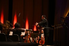 Вице-президент Фонда Гейдара Алиева Лейла Алиева присутствовала на концерте Пласидо Доминго в Центре Гейдара Алиева (ФОТО/ВИДЕО)