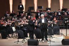 Вице-президент Фонда Гейдара Алиева Лейла Алиева присутствовала на концерте Пласидо Доминго в Центре Гейдара Алиева (ФОТО/ВИДЕО)