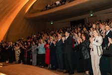 Вице-президент Фонда Гейдара Алиева Лейла Алиева присутствовала на концерте Пласидо Доминго в Центре Гейдара Алиева (ФОТО/ВИДЕО)