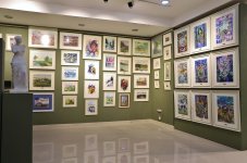 В Баку создана Хатаинская международная акварельная галерея (ФОТО)