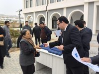 В село Хыдырлы Агдамского района прибыла очередная группа переселенцев (ФОТО)