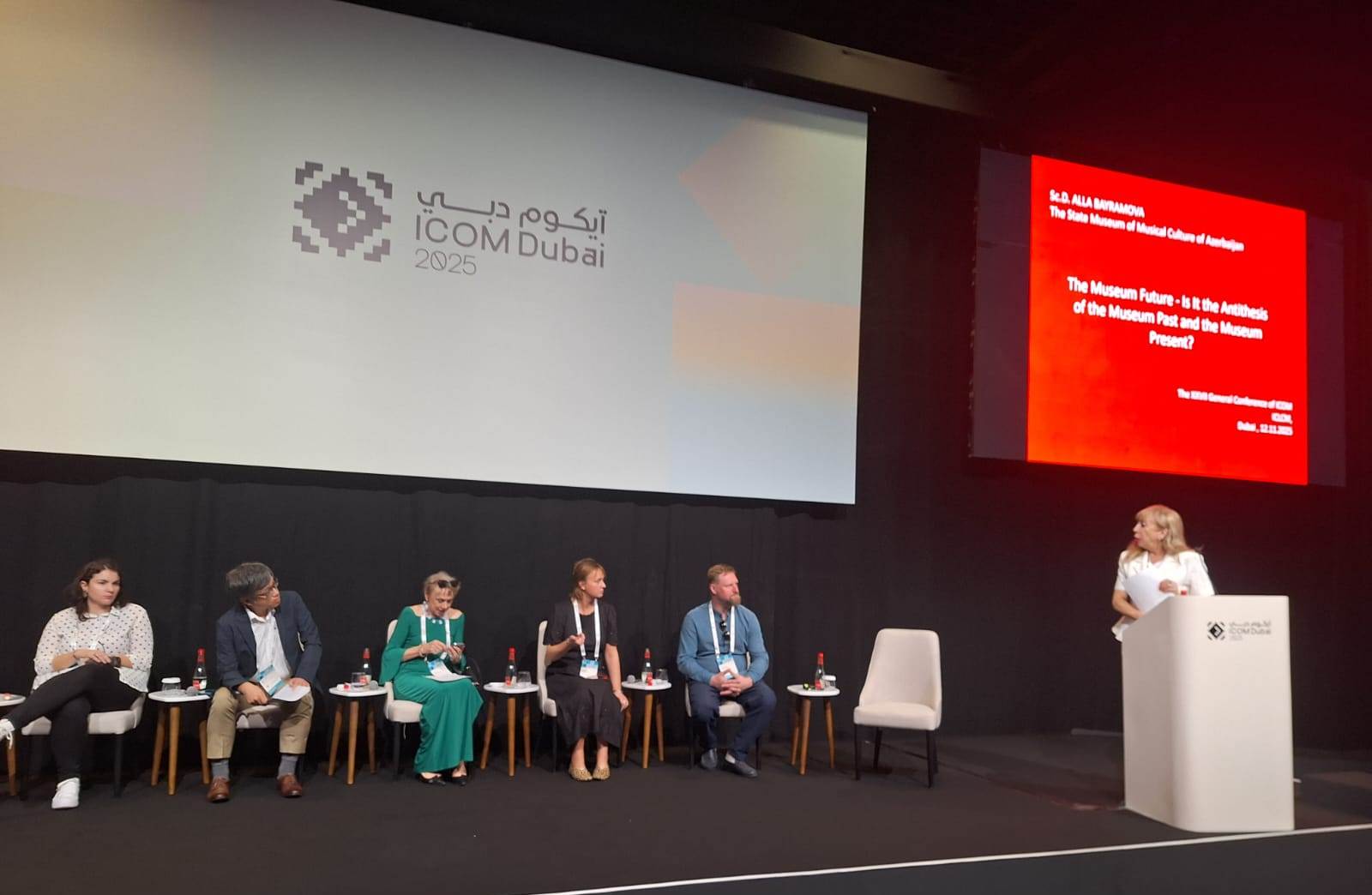 Председатель Национального комитета ICOM Азербайджана Асмар Бабаева рассказала об участии в международной конференции в ОАЭ (ФОТО)