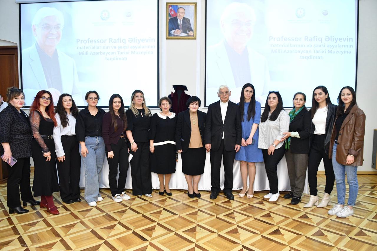 Научные материалы всемирно известного учёного Рафига Алиева переданы в музей (ФОТО)