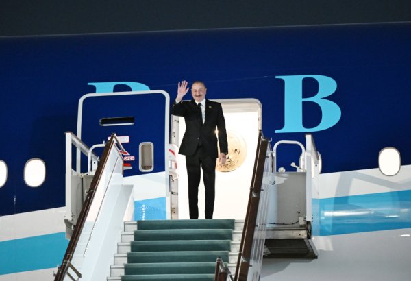 Завершился визит Президента Ильхама Алиева в Узбекистан (ФОТО)