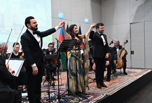 В Берлине состоялся торжественный концерт, посвящённый Дню Победы Азербайджана (ФОТО)