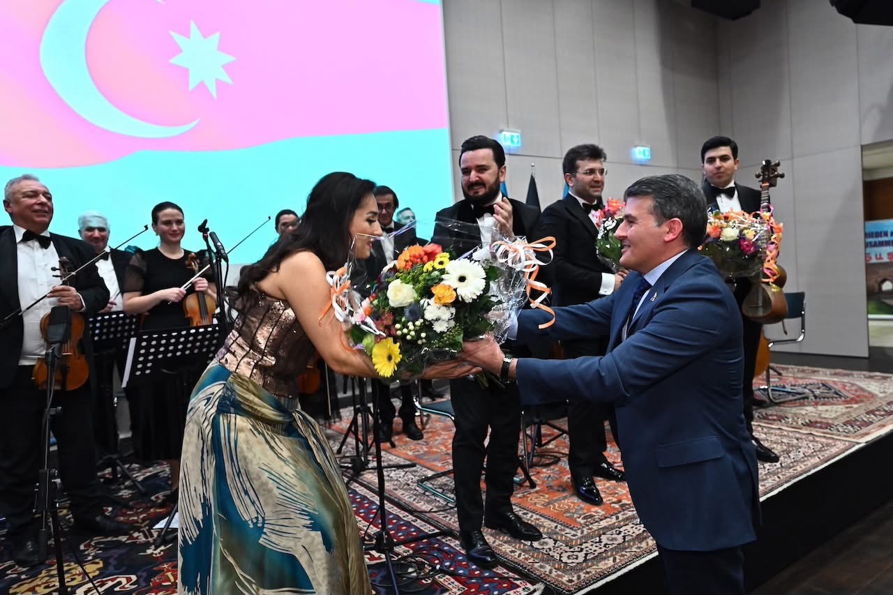 В Берлине состоялся торжественный концерт, посвящённый Дню Победы Азербайджана (ФОТО)