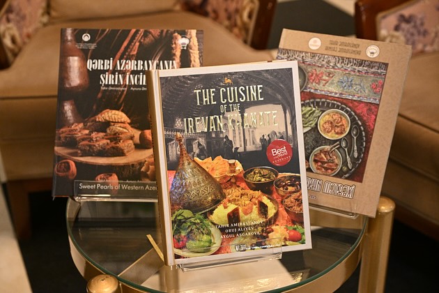Состоялась презентация книги "Региональная кухня Иреванского ханства" на английском языке (ФОТО)