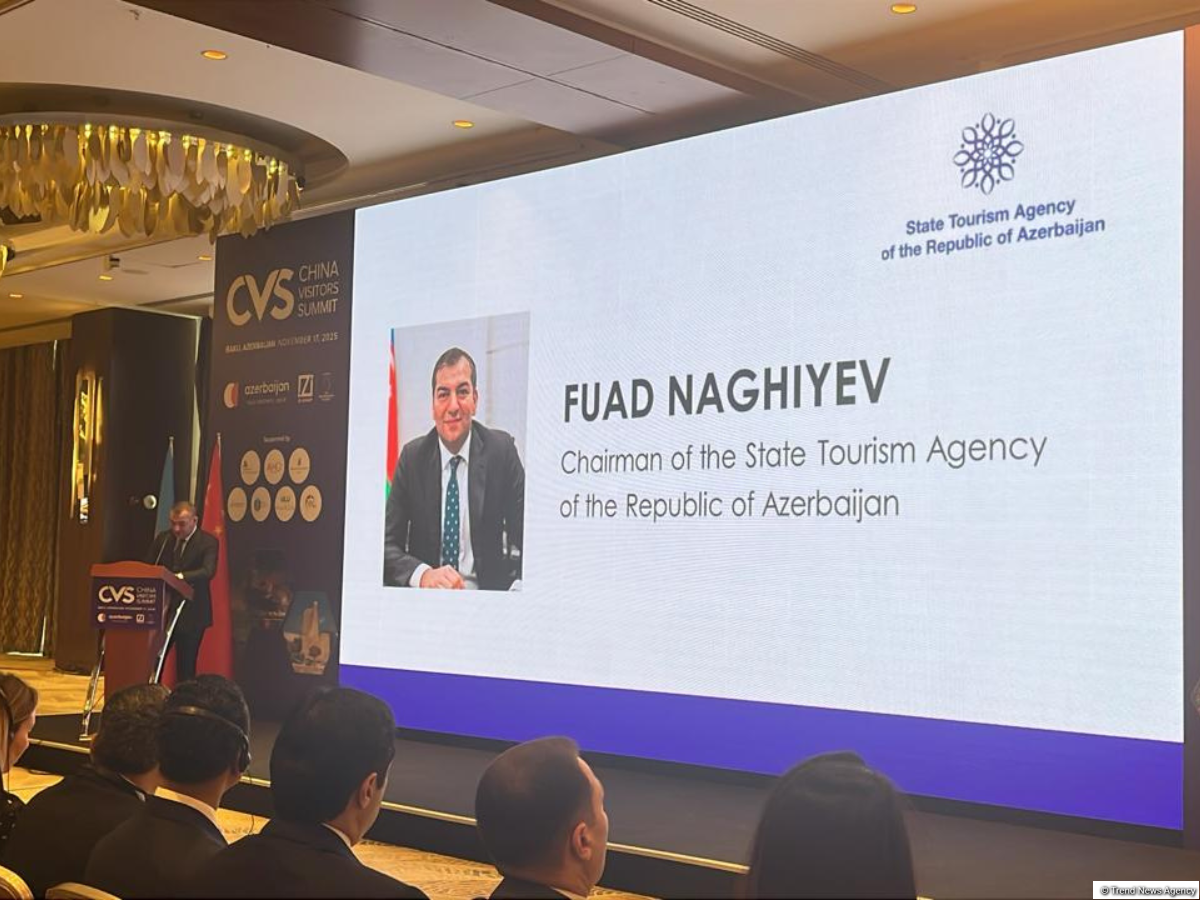 Число туристов из Китая, посетивших Азербайджан, увеличилось на 49% - Фуад Нагиев
