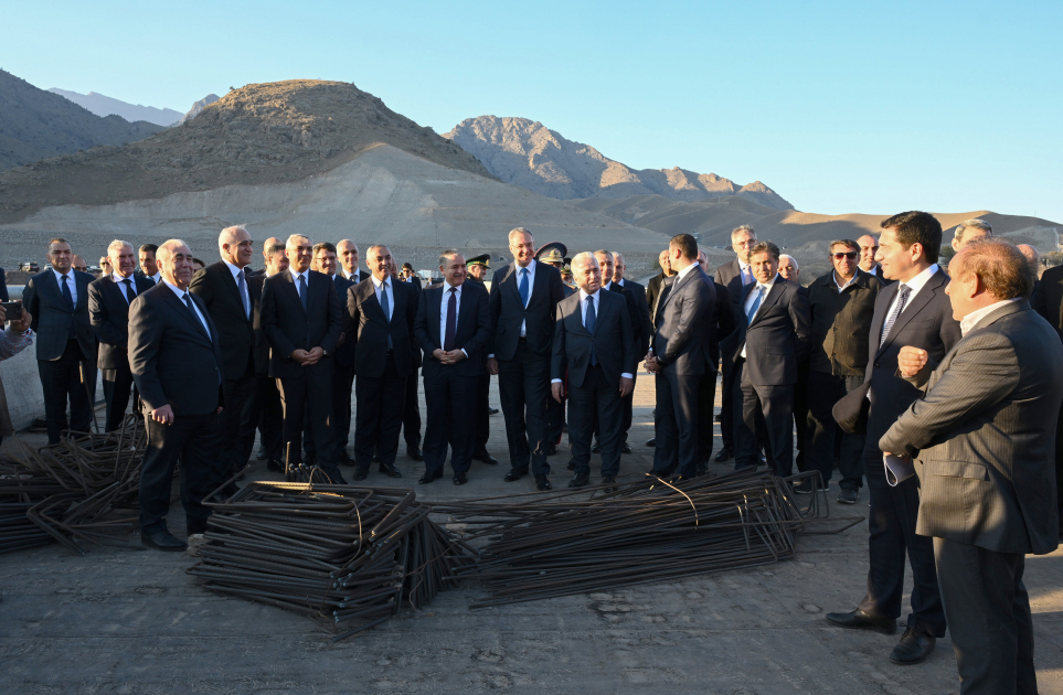 Члены Координационного штаба ознакомились с работами по Зангезурскому коридору и строительством моста Агбенд-Келале (ФОТО)