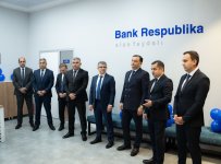 Банк Республика продолжает рост: в Гёйчае открылся 40-й филиал (ФОТО)