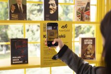 Интерактивный книжный киоск установлен в Гёйгёле по инициативе ЗАО «AzerGold» (ФОТО)