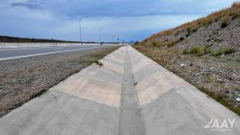 Реализация проекта по расширению участка дороги Гянджа-Газах-граница с Грузией находится на завершающей стадии (ФОТО)