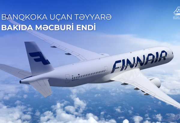 Летевший в Бангкок самолет совершил вынужденную посадку в Баку