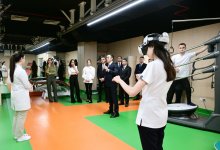 В «Ени клиника» состоялась церемония открытия Новых роботизированных центров реабилитации и трансплантации костного мозга (ФОТО)