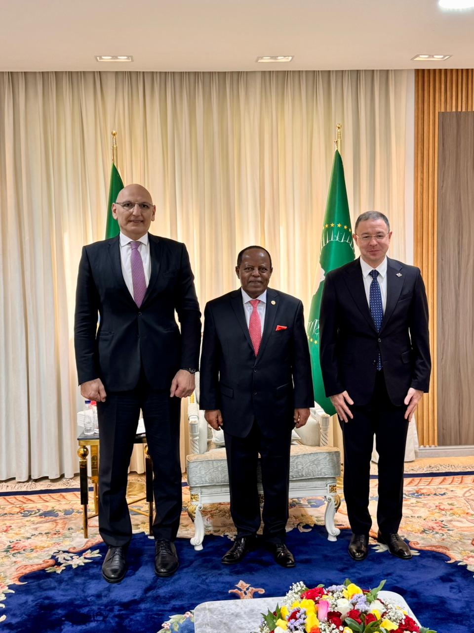 Эльчин Амирбеков совершил рабочий визит в Эфиопию (ФОТО)