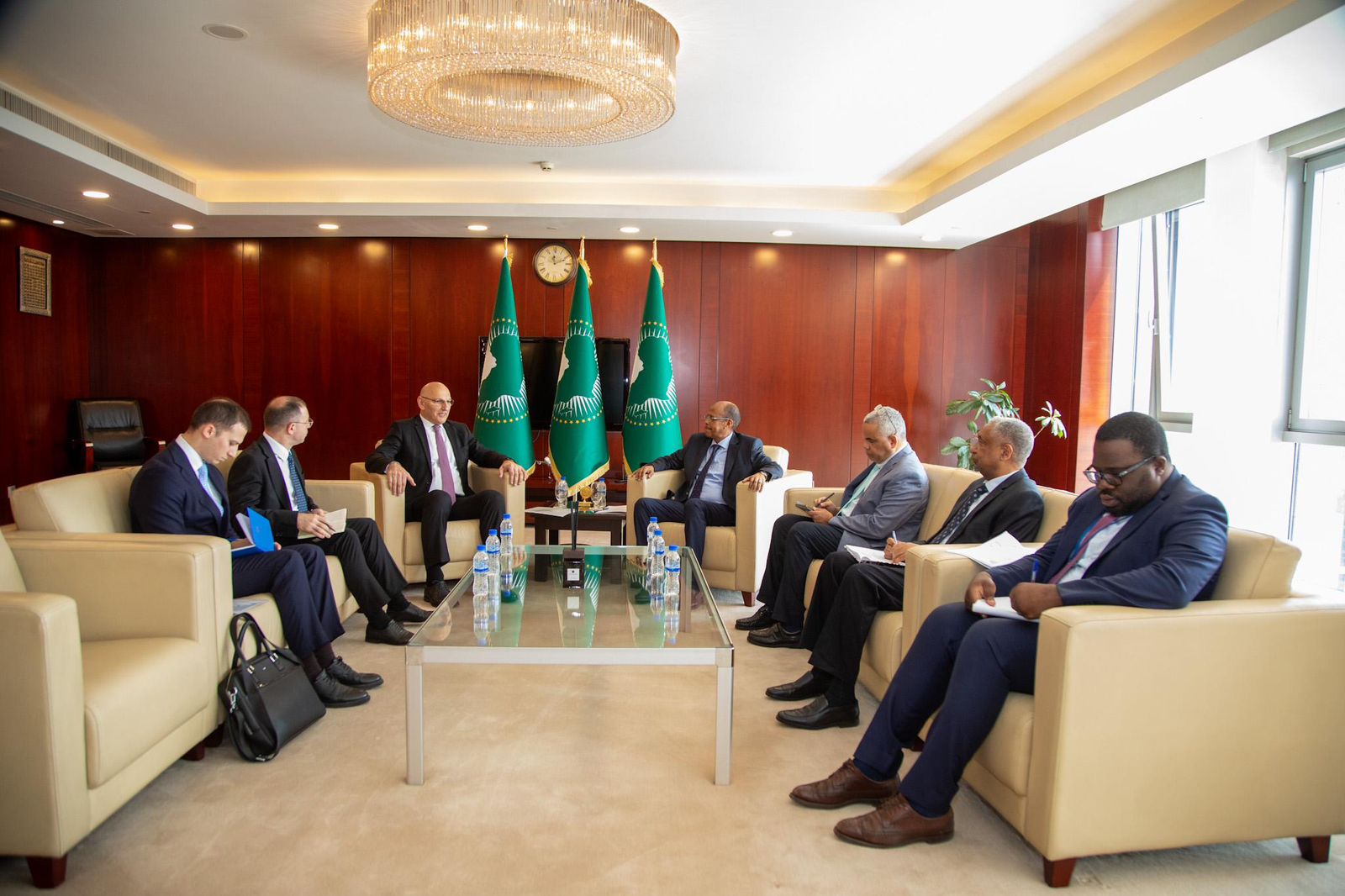 Эльчин Амирбеков совершил рабочий визит в Эфиопию (ФОТО)