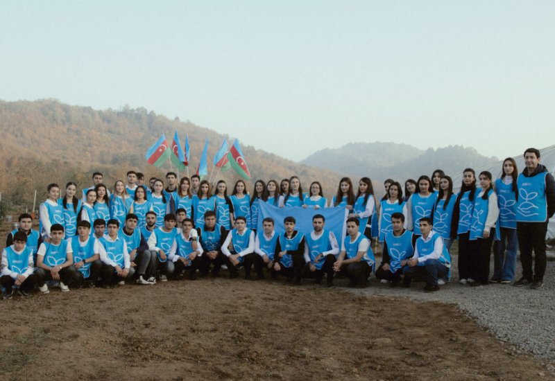 Лейла Алиева, Арзу Алиева и Алена Алиева приняли участие в экологических акциях в Лянкяране (ФОТО)