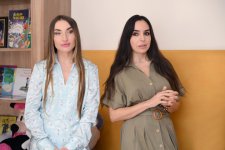 Вице-президент Фонда Гейдара Алиева Лейла Алиева посетила школу-интернат в Лянкяране (ФОТО)