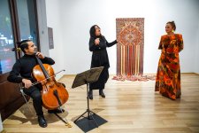 В Тиране состоялось открытие выставки ковров "Азерхалча" - "Да будут благословенны ваши руки!" (ФОТО)