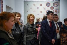 В Тиране состоялось открытие выставки ковров "Азерхалча" - "Да будут благословенны ваши руки!" (ФОТО)