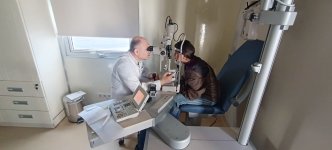 В рамках Госпрограммы «Великое возвращение» Минздрав организовал в Ходжалы двухдневное мобильное офтальмологическое обследование (ФОТО)