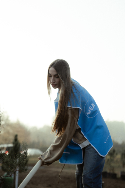 Лейла Алиева, Арзу Алиева и Алена Алиева приняли участие в экологических акциях в Лянкяране (ФОТО)