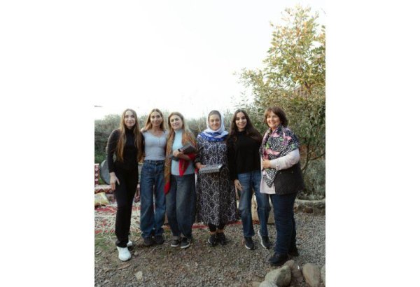 Лейла Алиева, Арзу Алиева и Алена Алиева посетили фермерское хозяйство в Лянкяране (ФОТО)