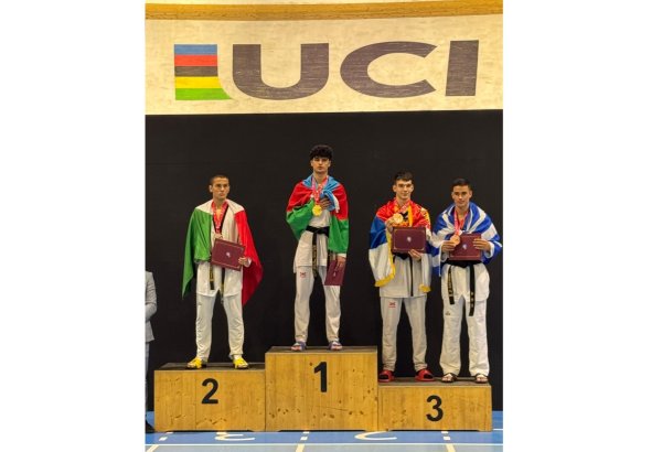 Азербайджанские тхэквондисты завоевали пять медалей на чемпионате Европы (ФОТО)