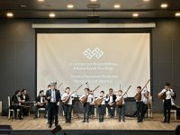 В Гянджинской государственной филармонии прошел вечер "Один день детей победителей в культуре" (ФОТО)