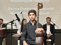 В Гянджинской государственной филармонии прошел вечер "Один день детей победителей в культуре" (ФОТО)