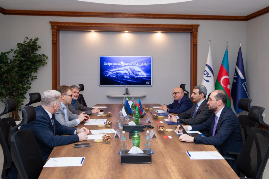 Обсуждены вопросы расширения сотрудничества в ж/д сфере между Азербайджаном и Эстонией