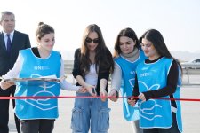 Вице-президент Фонда Гейдара Алиева Лейла Алиева приняла участие в открытии нового парка в Гарадагe (ФОТО)