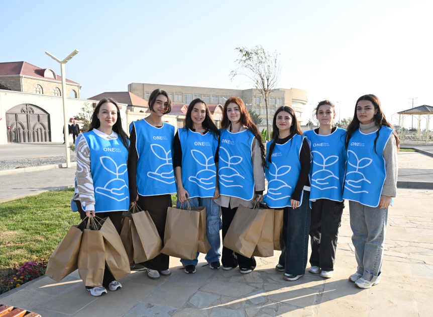 Вице-президент Фонда Гейдара Алиева Лейла Алиева приняла участие в открытии нового парка в Гарадагe (ФОТО)