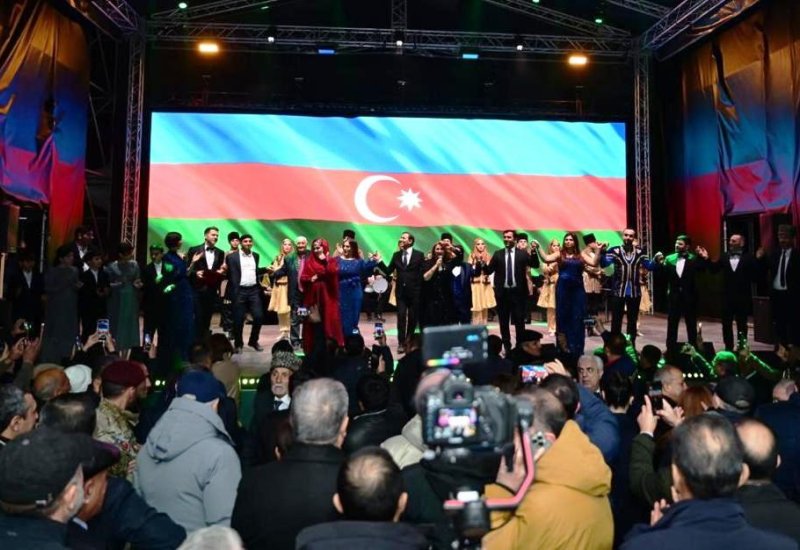 Среди гор и облаков Кяльбаджара - первый День города в празднике возрождения и культуры (ФОТО)