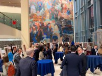 В штаб-квартире ООН открылась выставка "Вторая жизнь" – азербайджанские ковры через современную живопись (ФОТО)