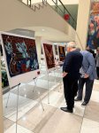 В штаб-квартире ООН открылась выставка "Вторая жизнь" – азербайджанские ковры через современную живопись (ФОТО)