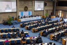 Делегация Азербайджана принимает участие в 3-й сессии Исполнительного совета UN-Habitat (ФОТО)